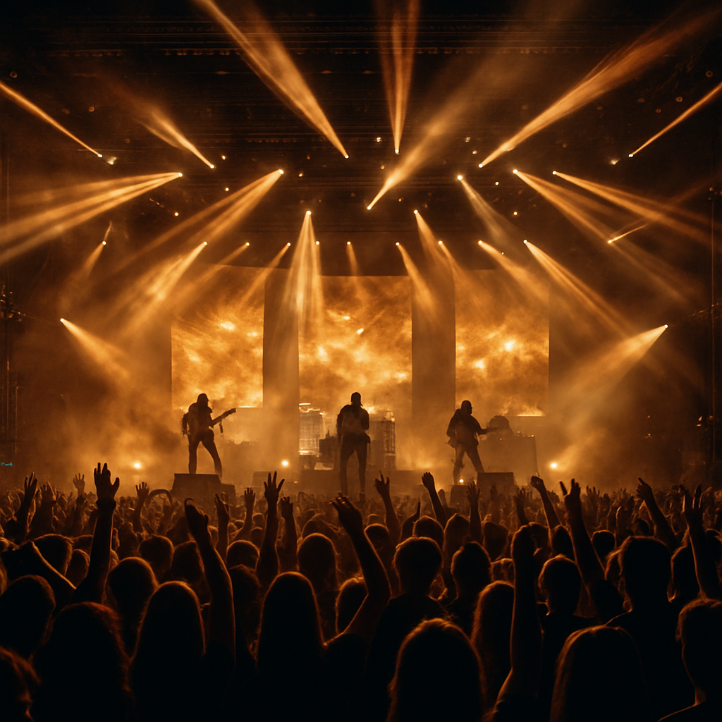 Concert event production